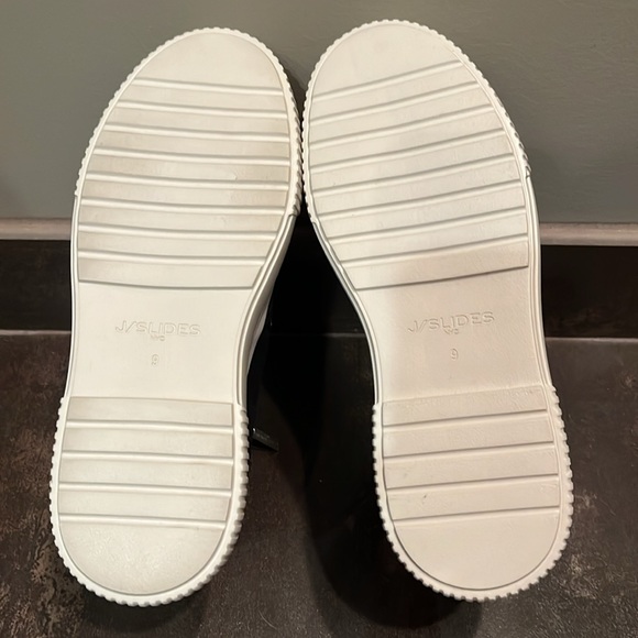 J Slides Wyona Water proof wedge sneaker NWOT Black Suede size 9 - Picture 6 of 10